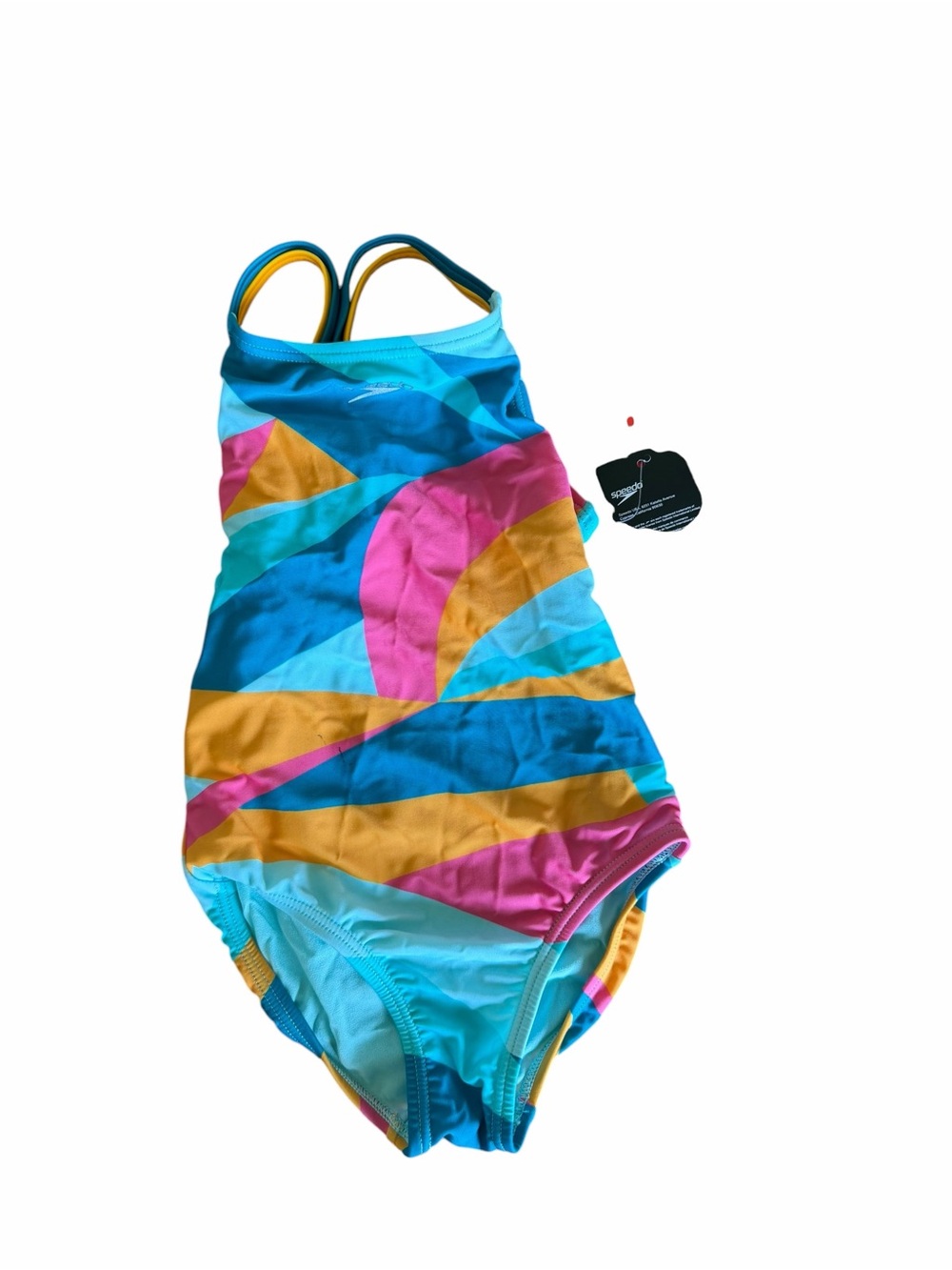 Speedo NEW Girls One Piece Swimsuit Size 7 #260025